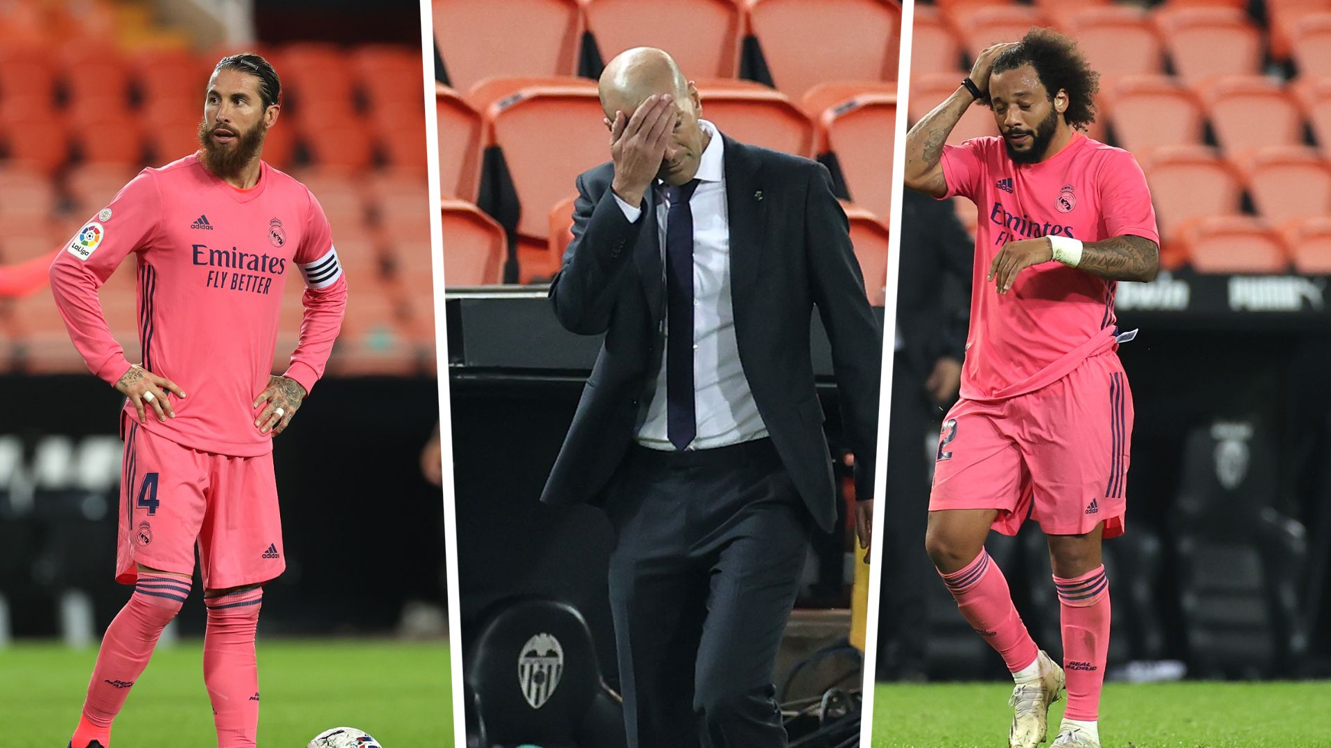 ramos zidane marcelo real madrid