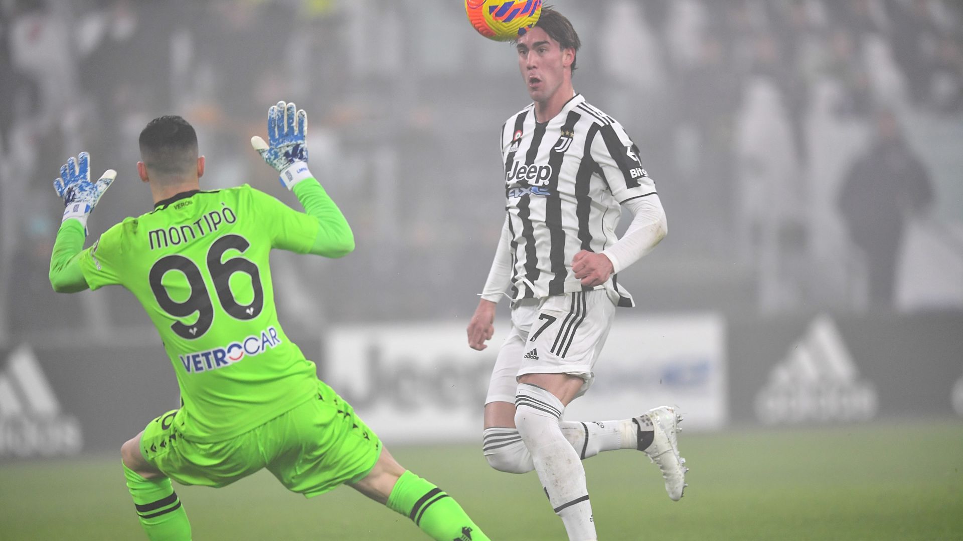 Dusan Vlahovic Juventus Verona Serie A