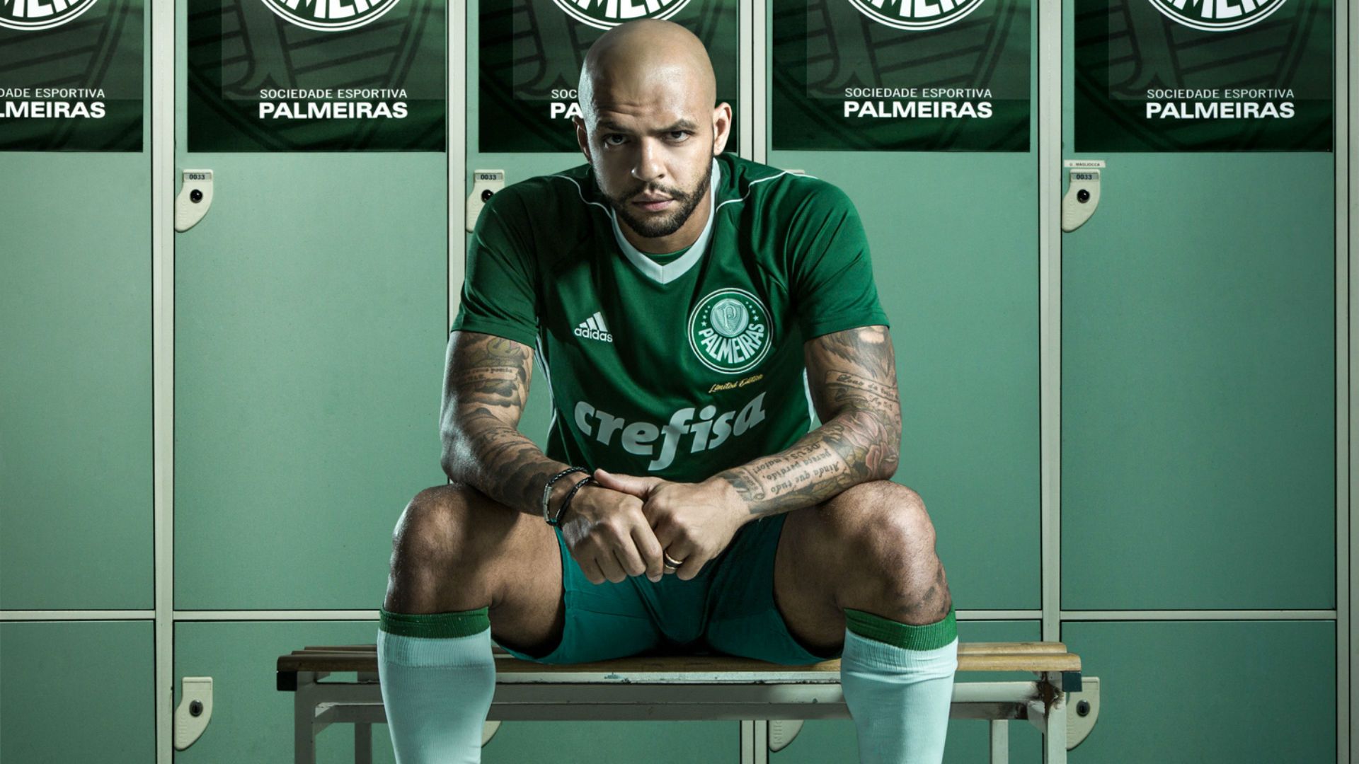 Palmeiras e Adidas lançam nova camisa para 2017