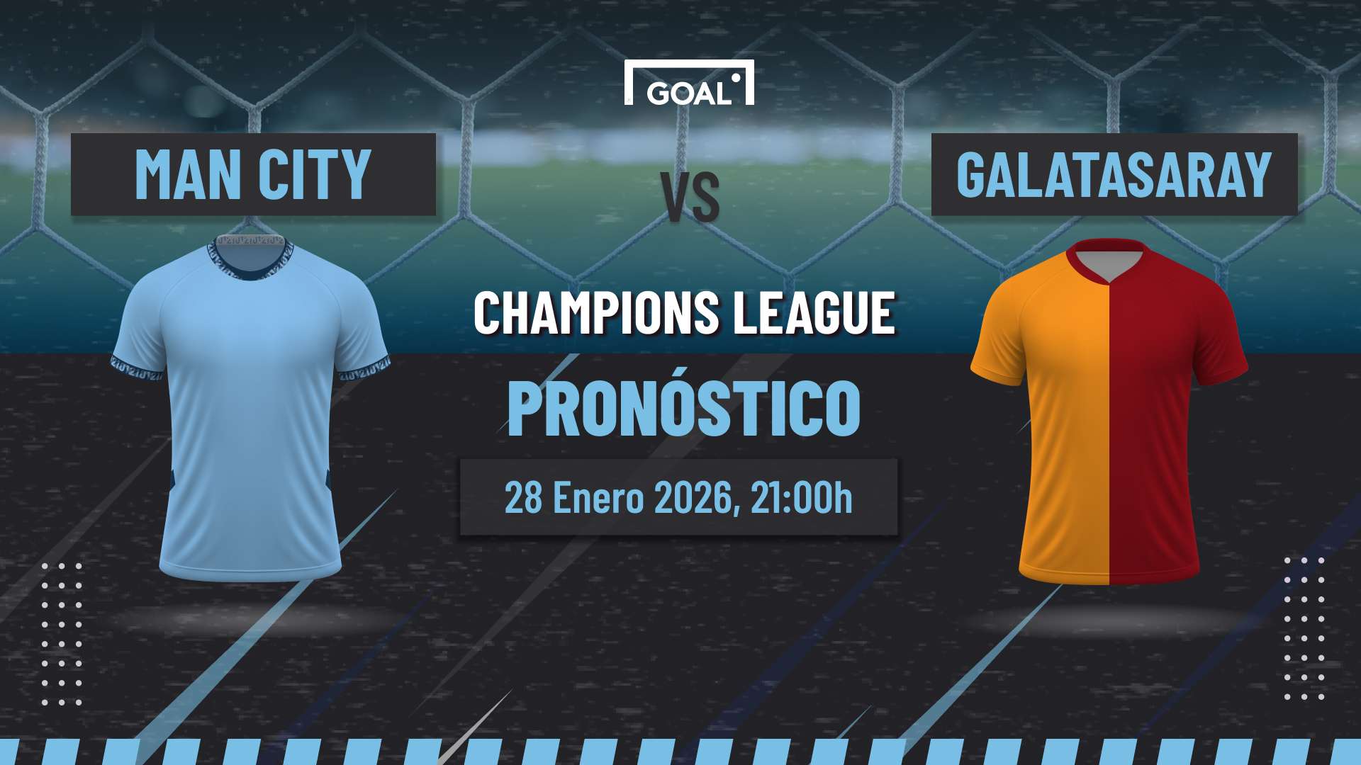 Manchester City vs Galatasaray Pronóstico y Apuestas Champions League | 28/01/26