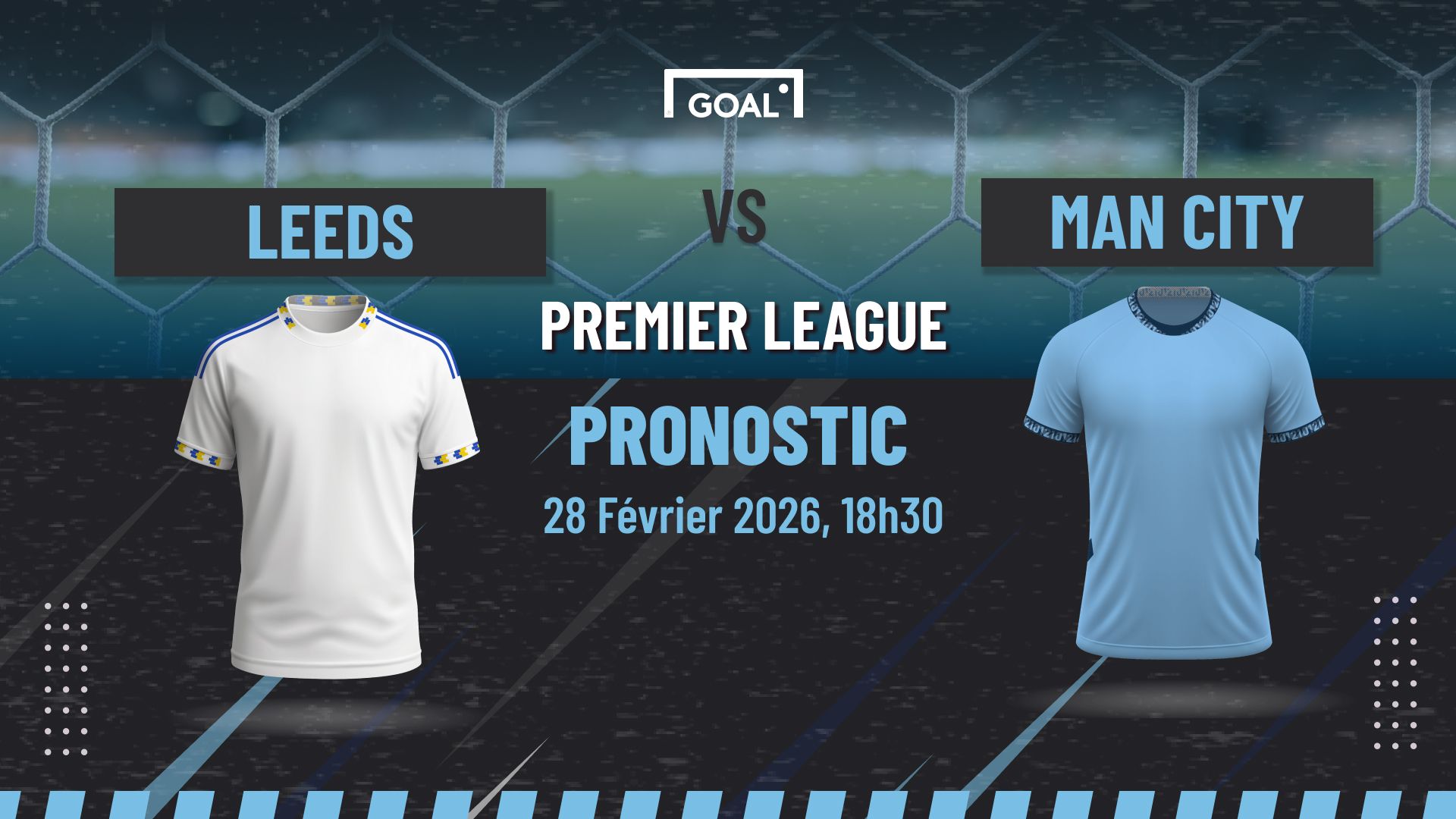 Pronostic Leeds vs Manchester City