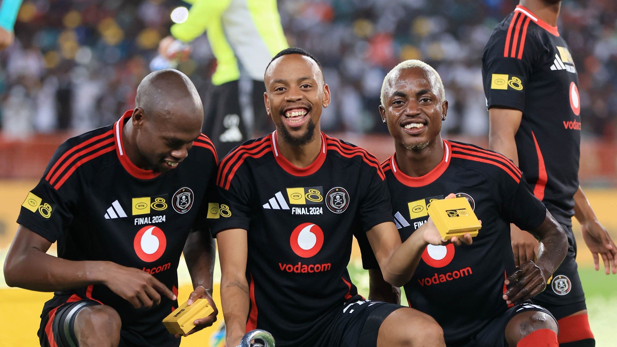 Evidence Makgopa, Selaelo Rasebotja, Gilberto, Orlando Pirates.