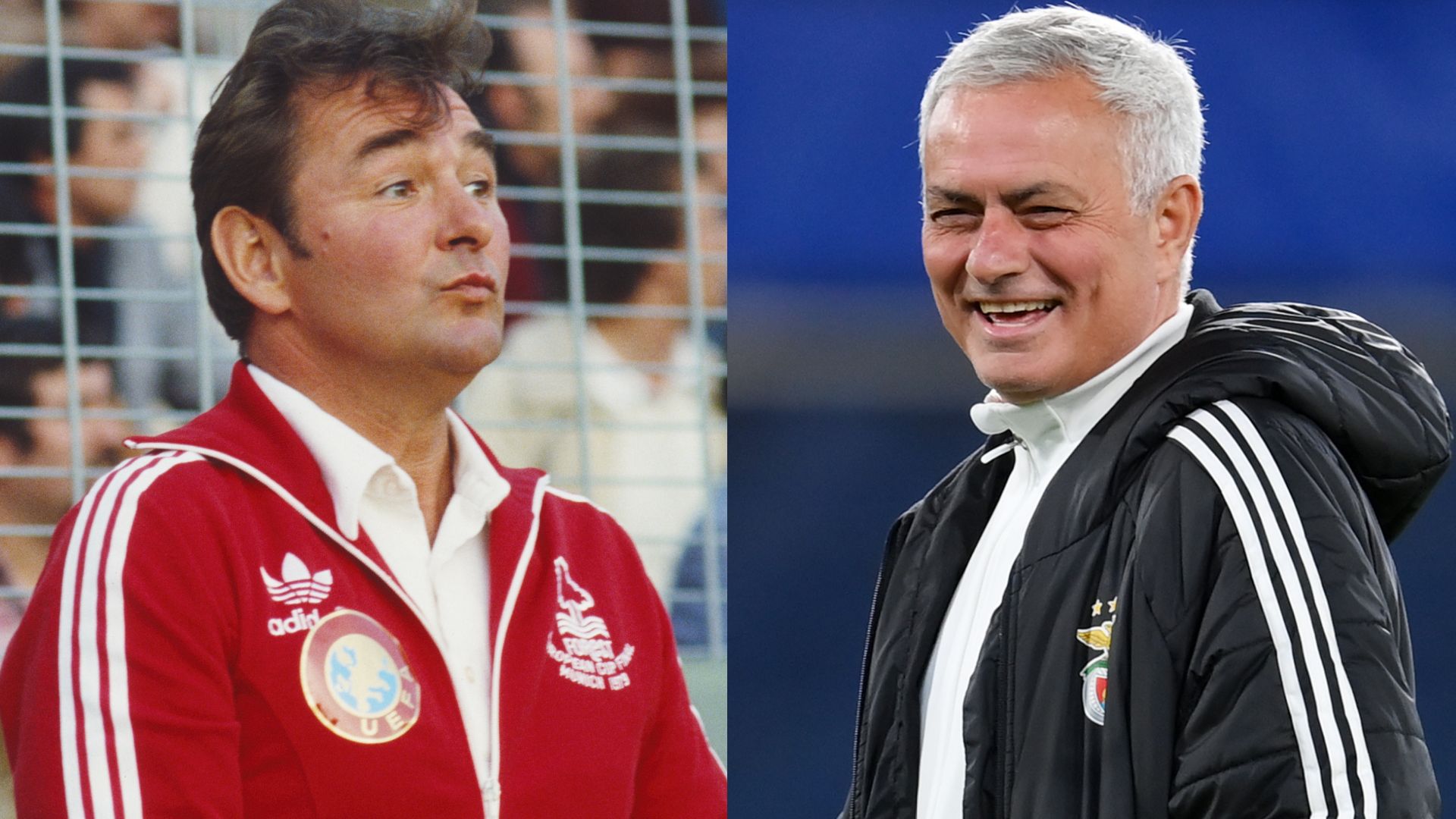 Brian Clough Jose Mourinho