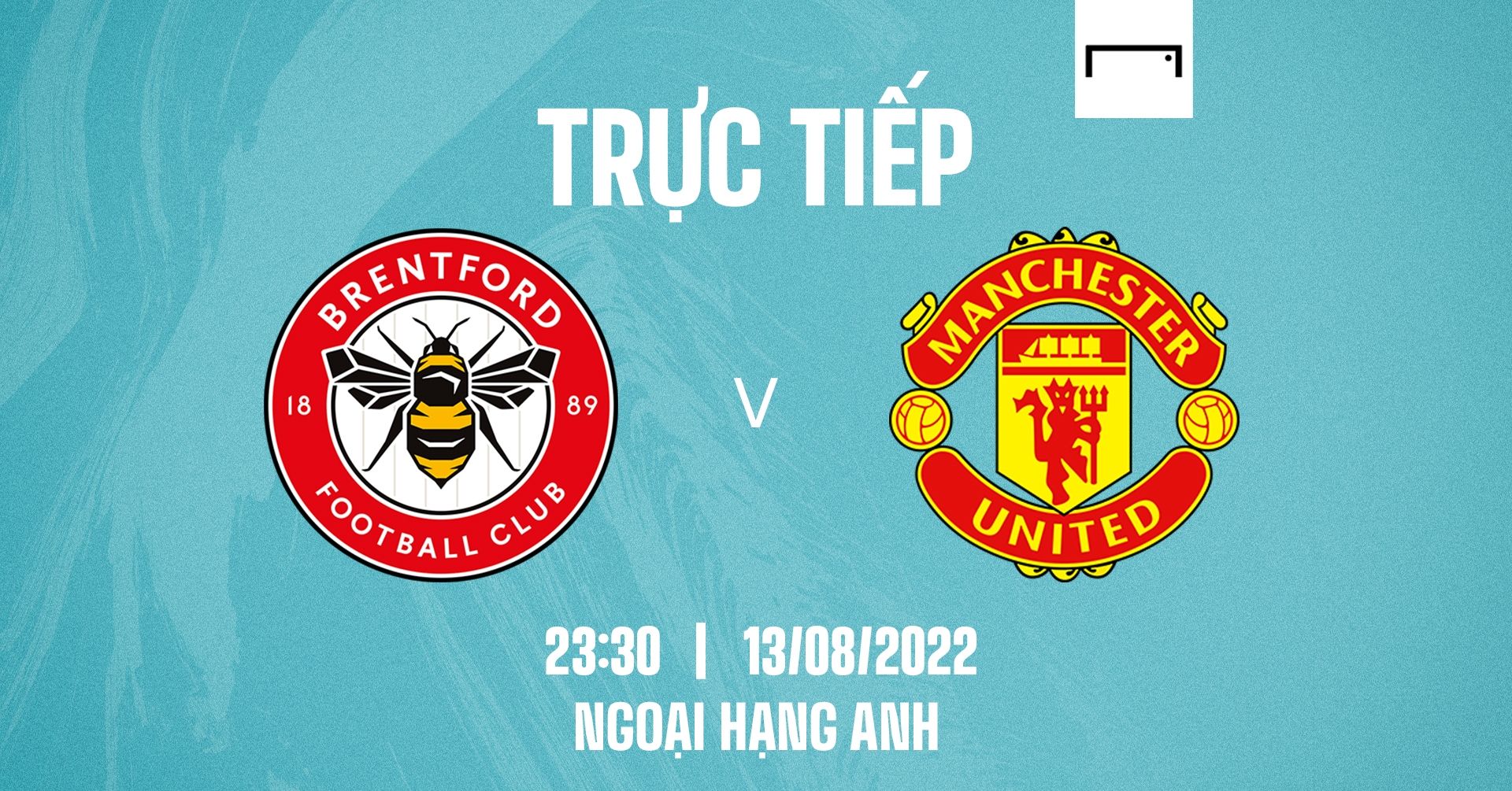 Live Brentford vs Manchester United Premier League 2022/23 GFX