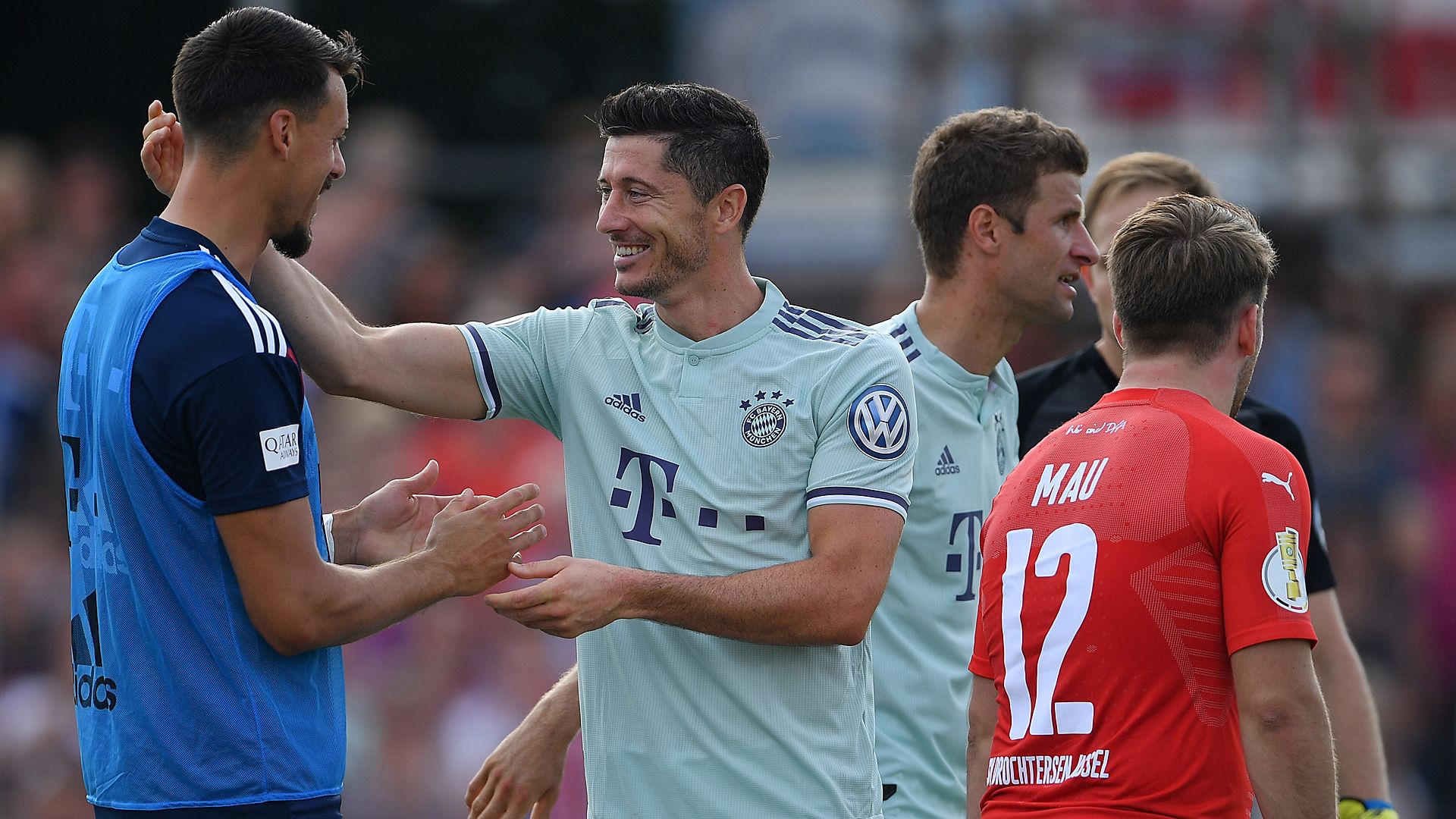 Robert Lewandowski FC Bayern DFB Pokal