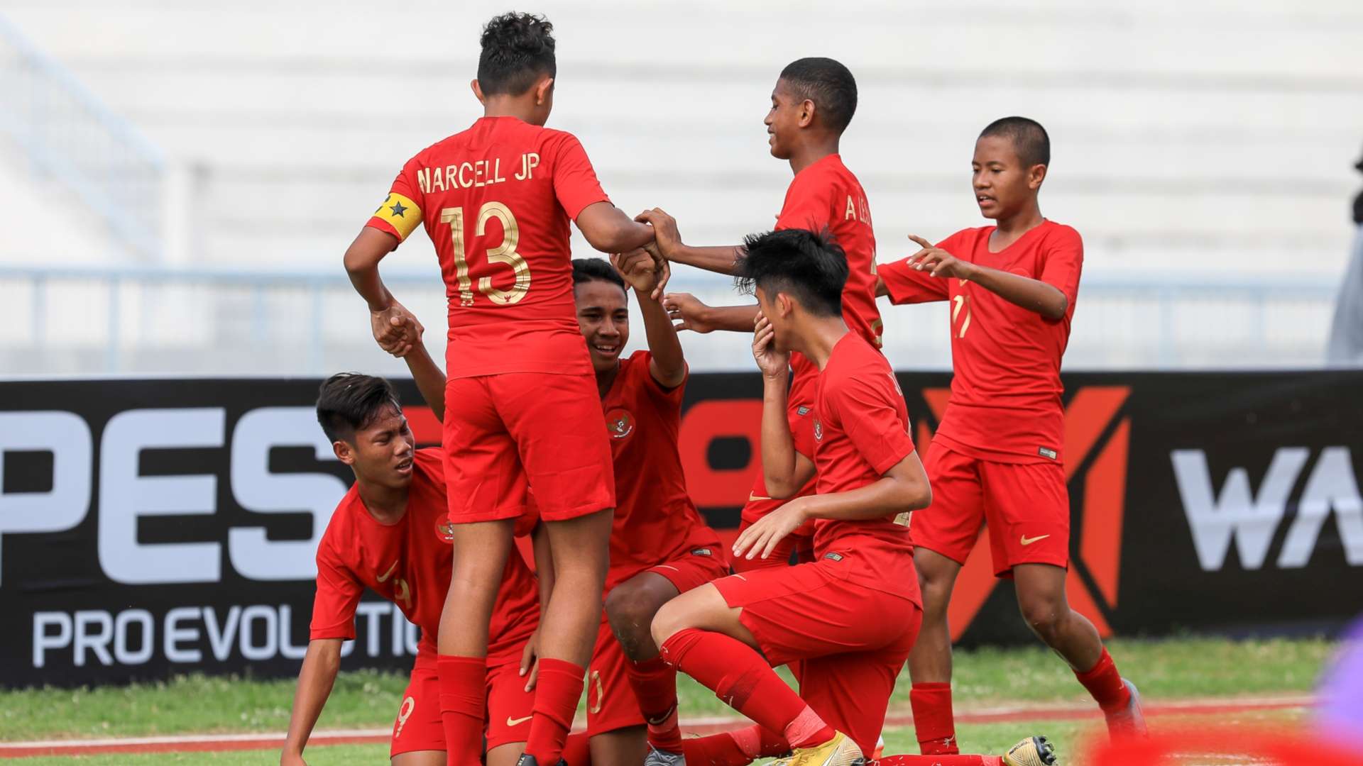 Indonesia U-16 vs Singapura U-16
