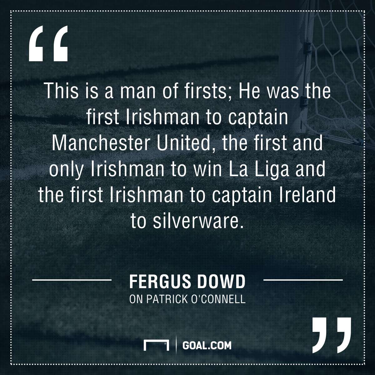 GFX Fergus Dowd on Patrick O'Connell
