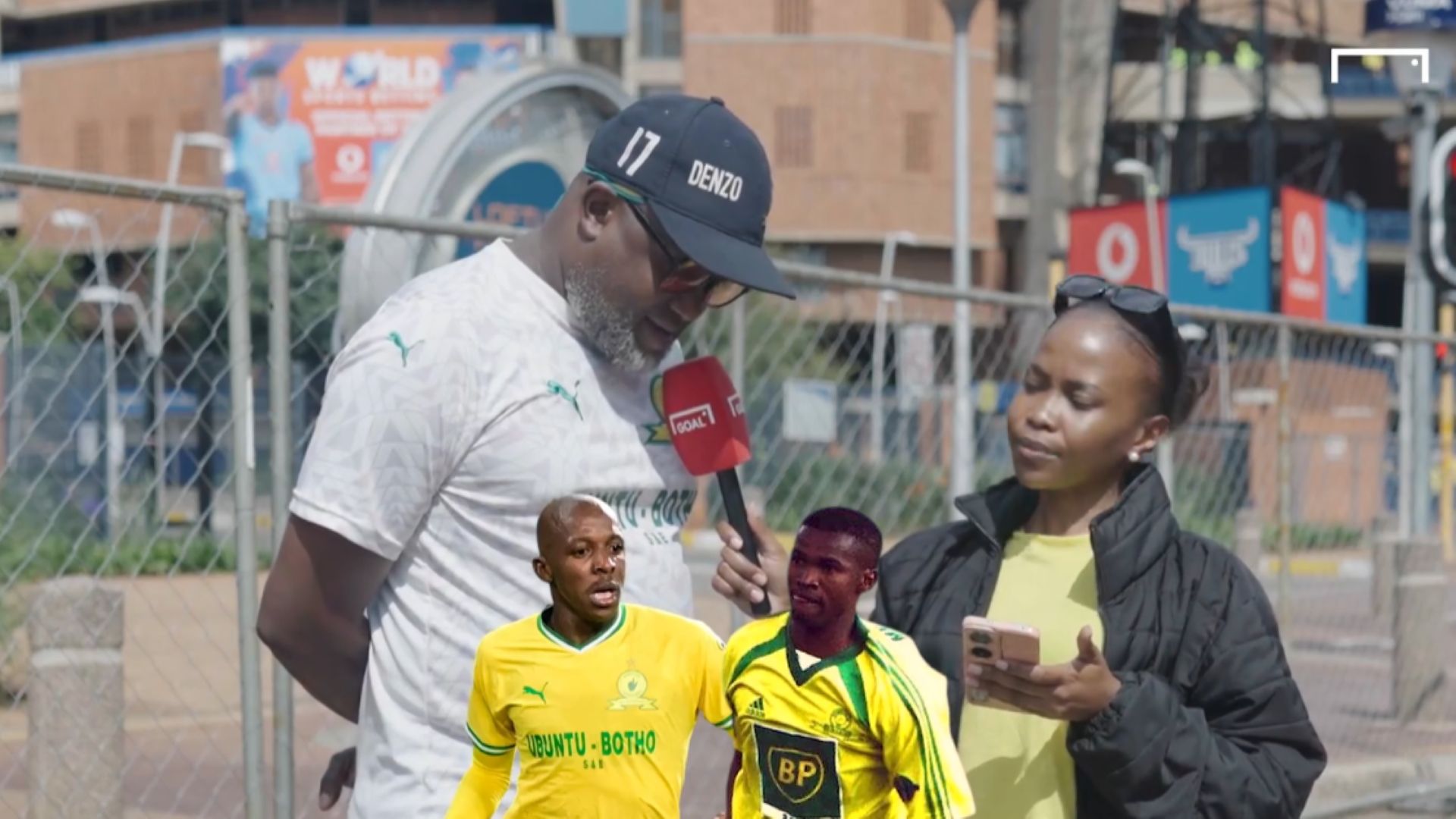 Mamelodi Sundowns fan winner stays on video