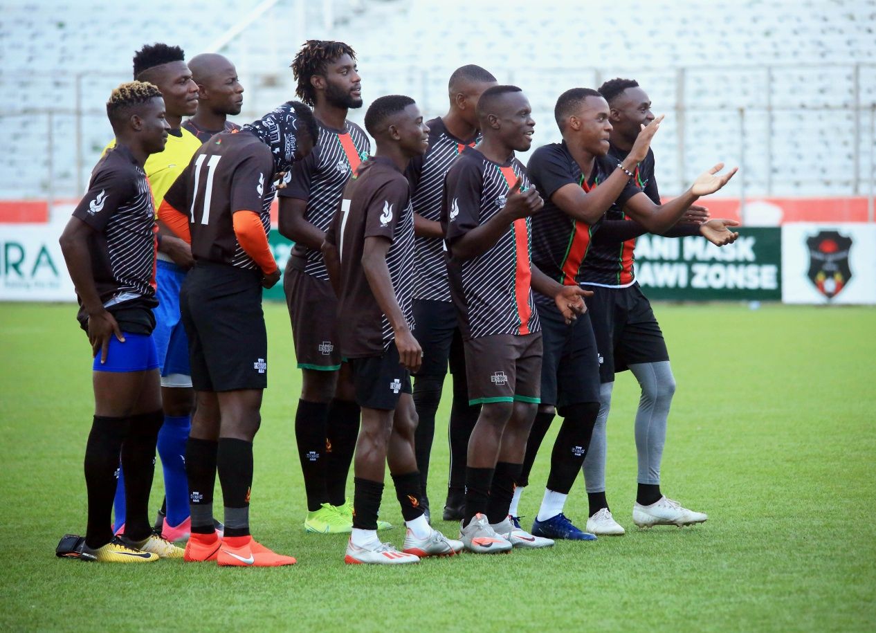 Malawi national team the Flames team.