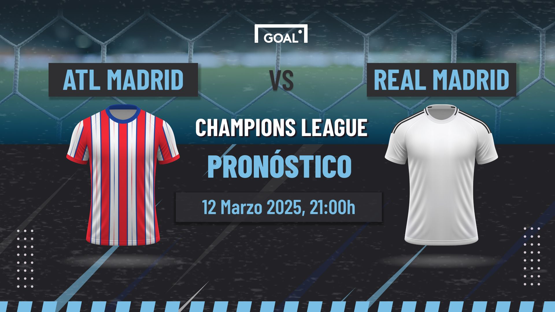 Atlético vs Real Madrid Pronóstico y Apuestas Champions | 12/03/25
