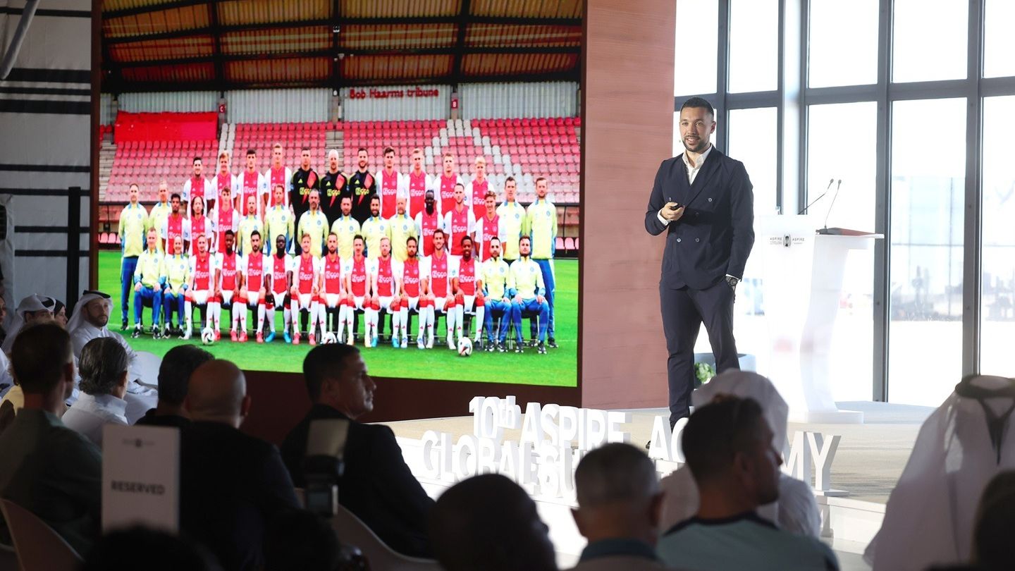 Francesco Farioli Ajax at Aspire Academy