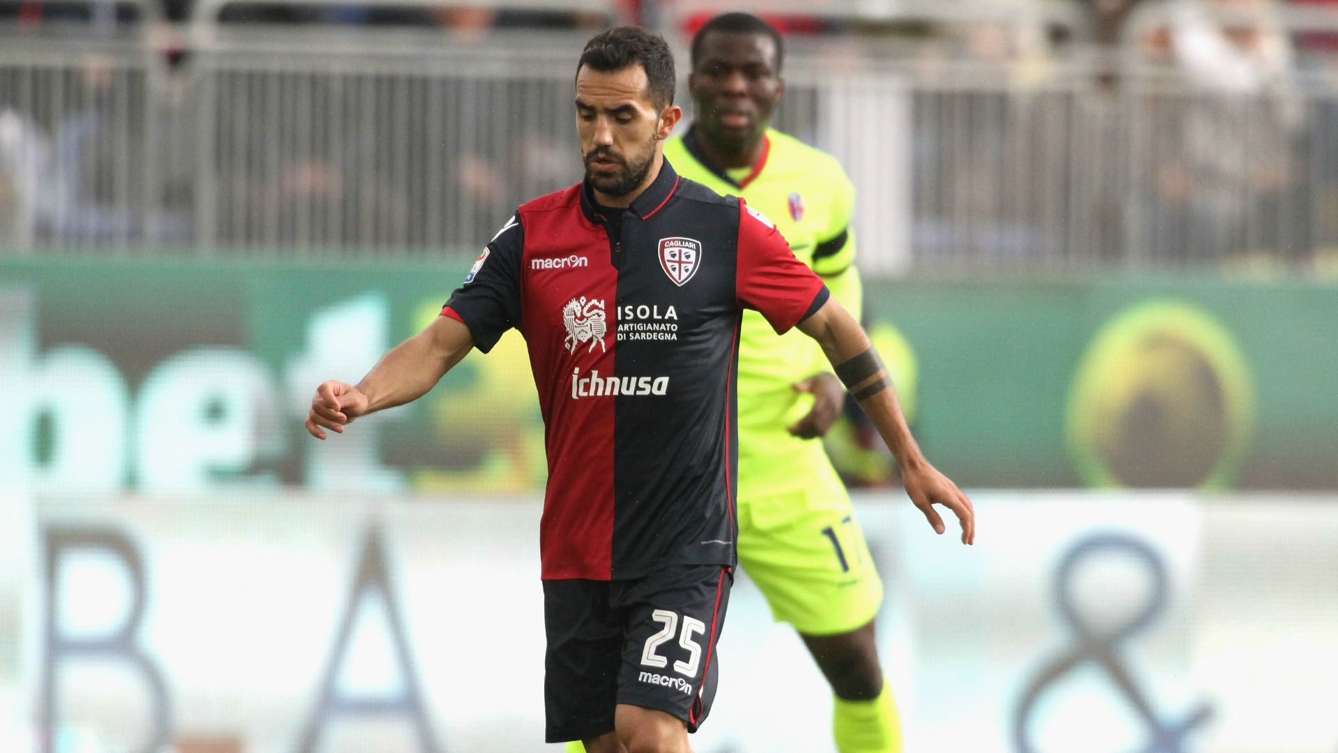 Marco Sau Cagliari Bologna Serie A 01292017