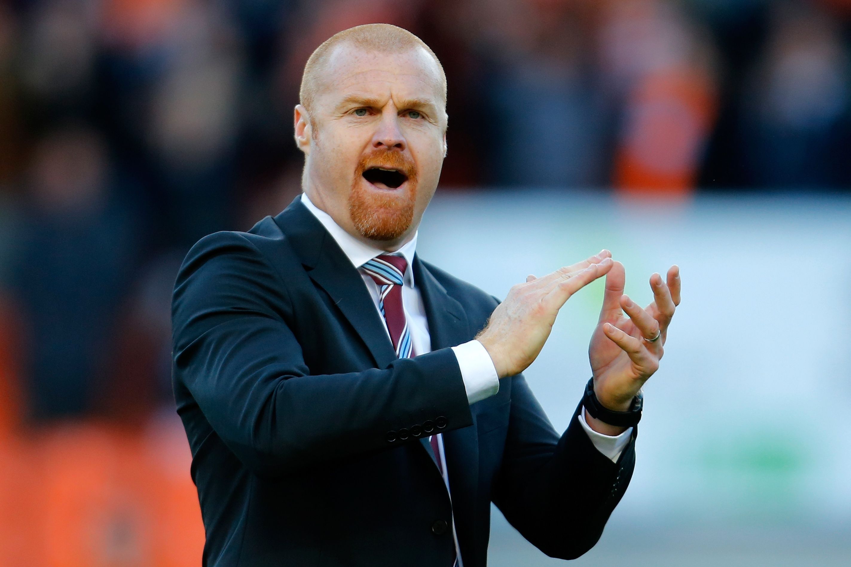 Burnley manager Sean Dyche