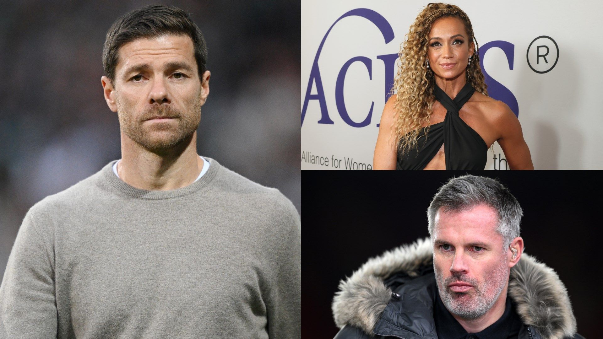 Xabi Alonso Kate Abdo Jamie Carragher