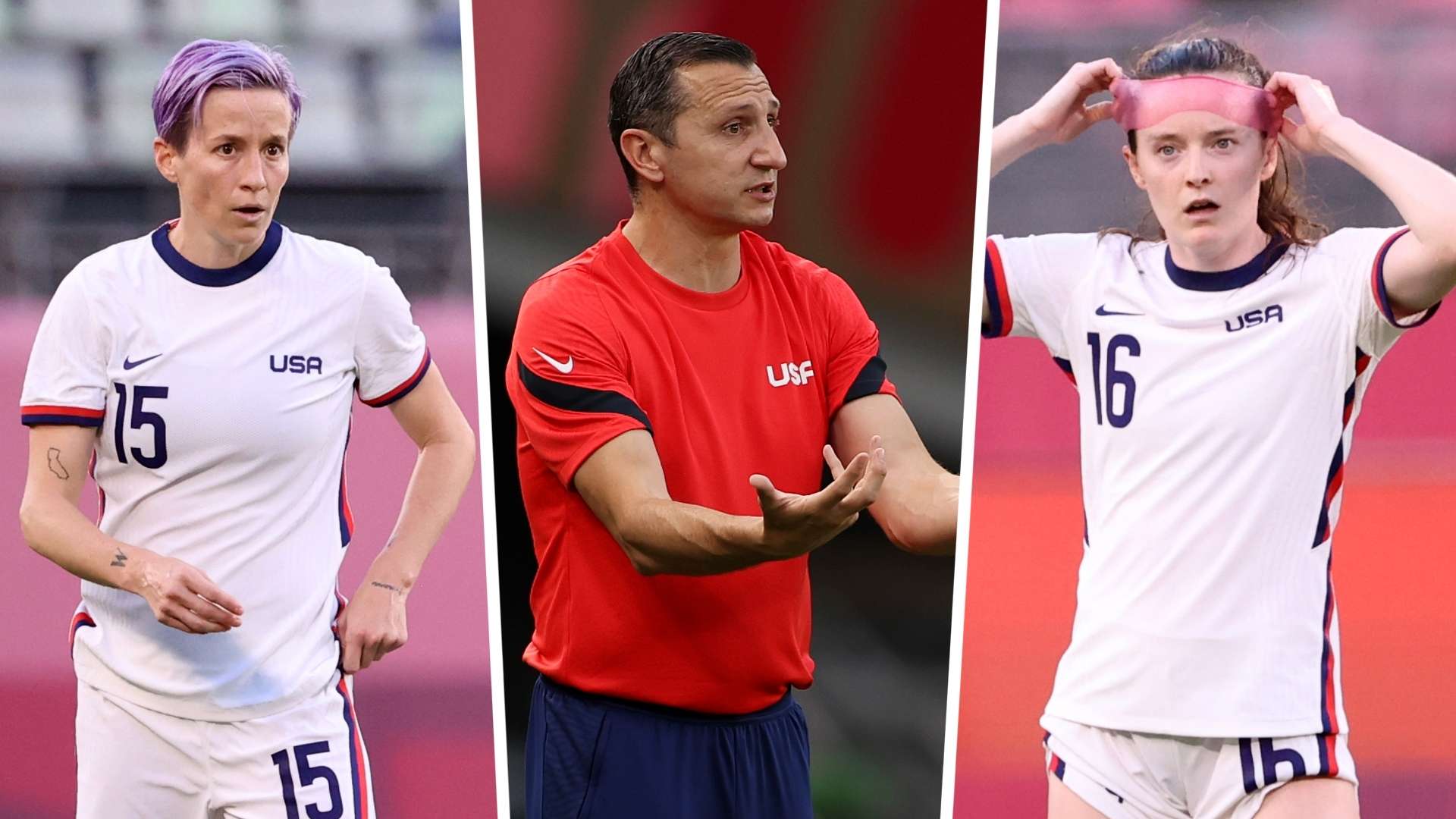 Rapinoe Andonovski Lavelle USWNT GFX