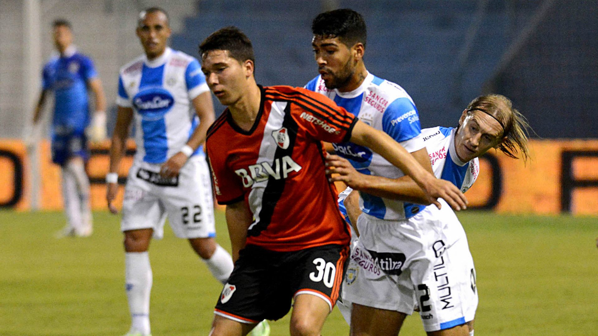 Tomas Martinez Sebastian Martinez Adrian Bastia Atletico de Rafaela River Plate Campeonato de Primera Division 18072015