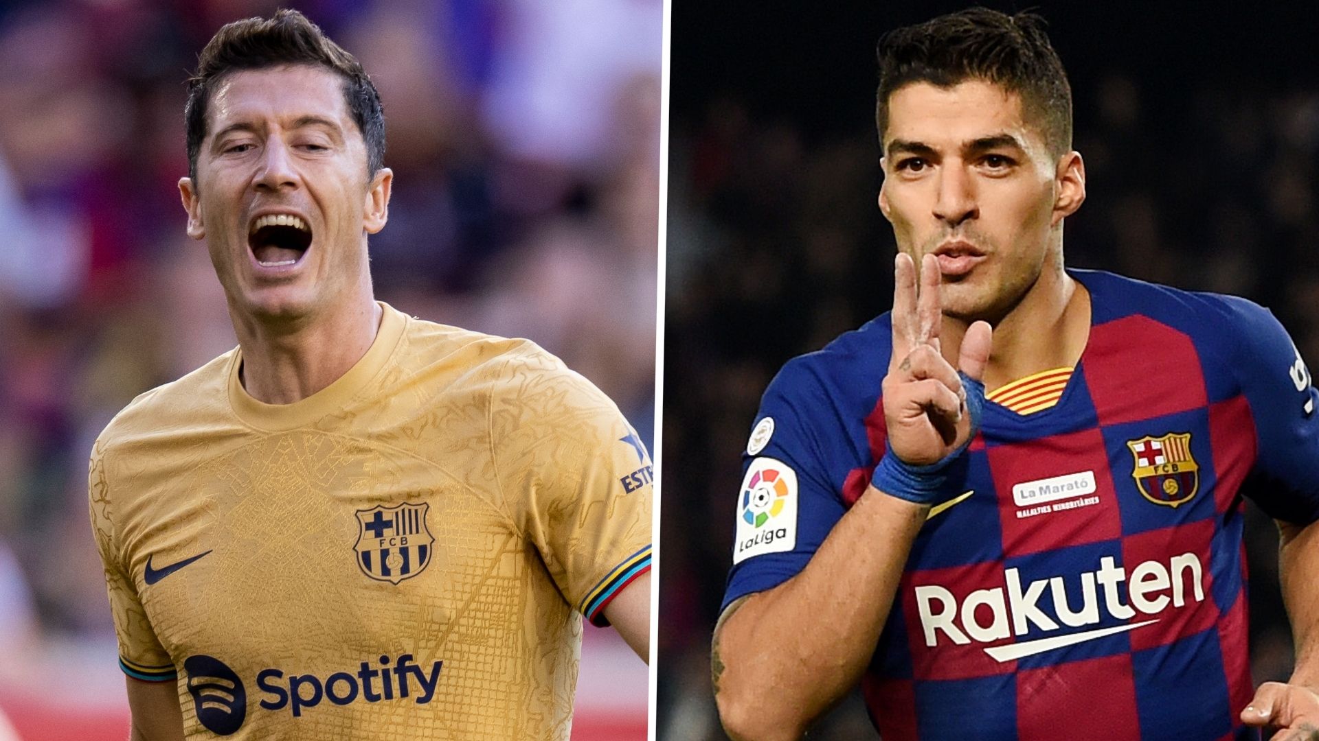 Robert Lewandowski Luis Suarez