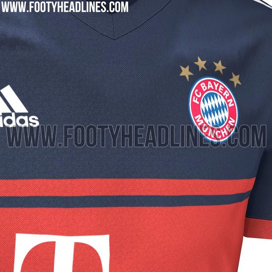 Bayern München Auswärts Away Shirt Trikot 2017/18