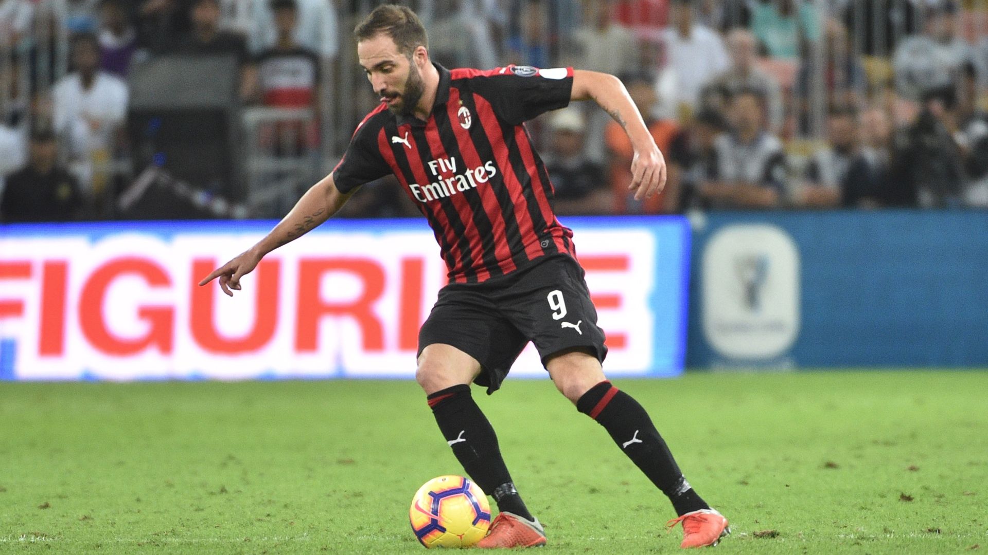 Gonzalo Higuain Juventus Milan Supercoppa