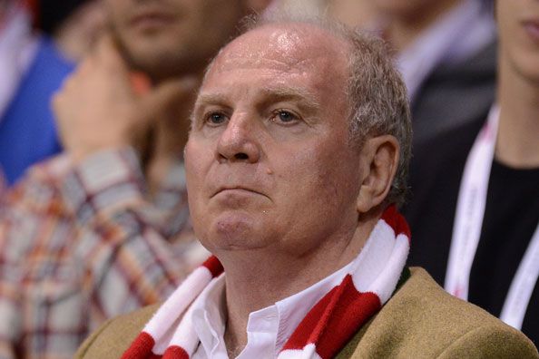 Former Bayern Munich president Uli Hoeness