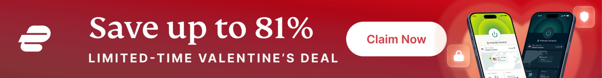 ExpressVPN Valentines day deal