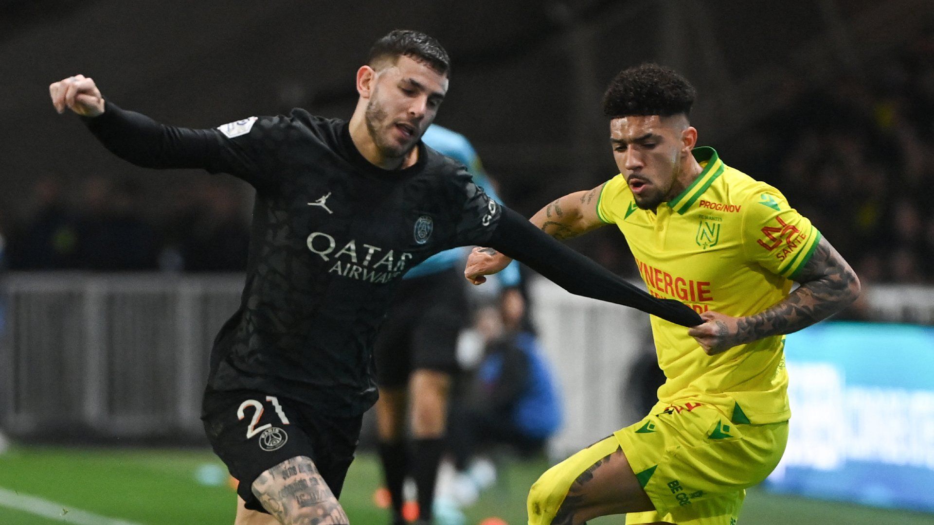 Lucas Hernandez Nantes Paris Saint-Germain 2023-24