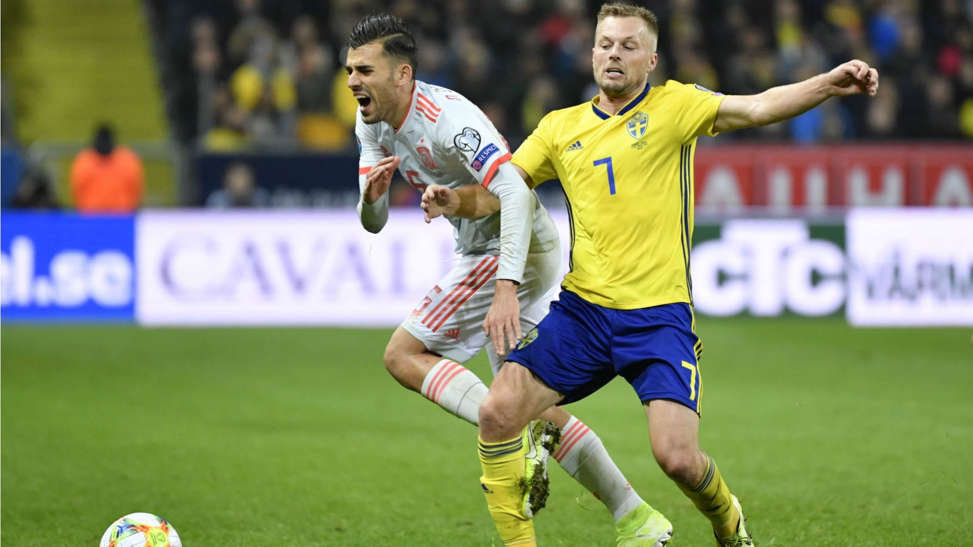 Dani Ceballos Sweden Spain 2019