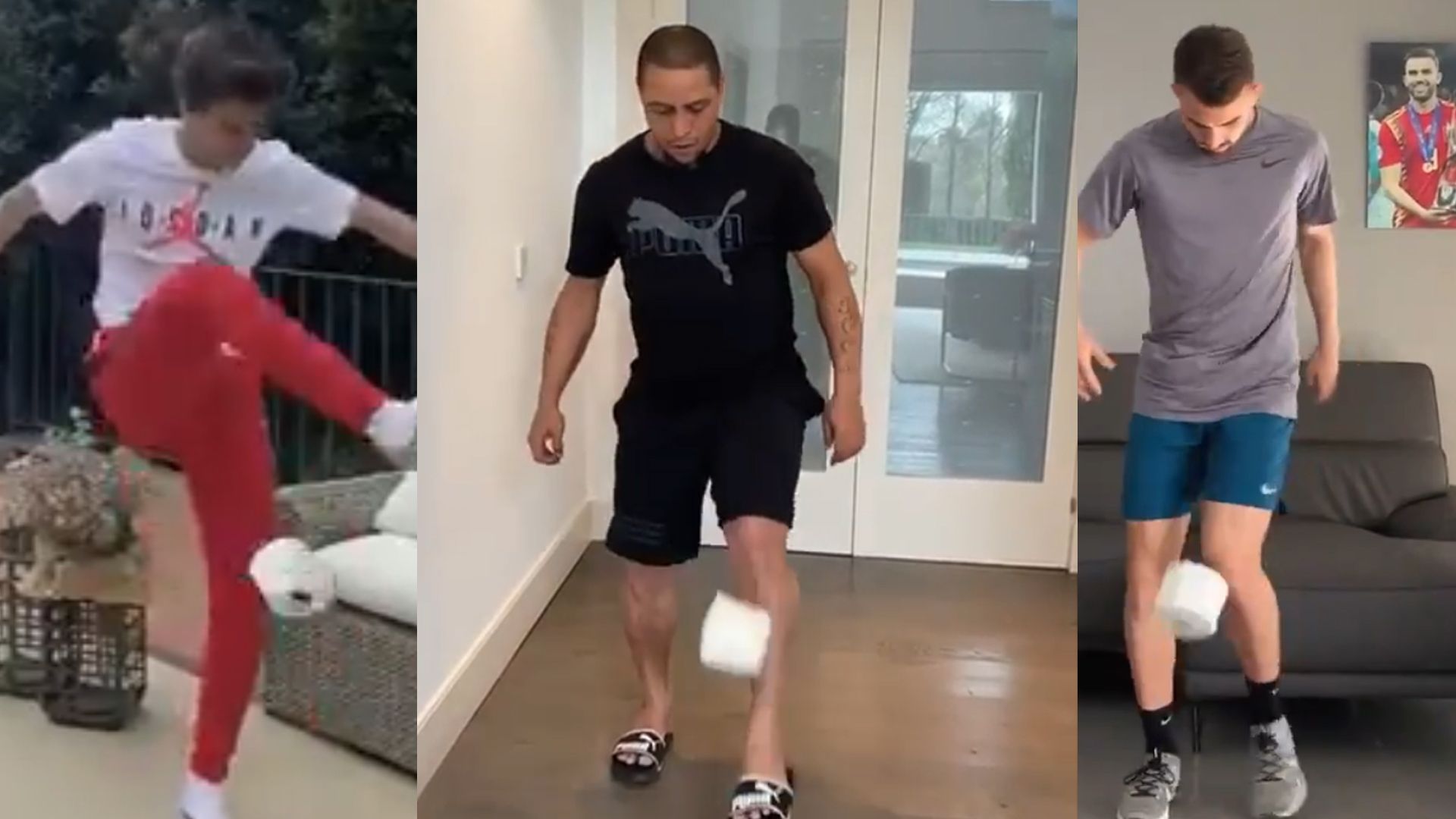 Riqui Puig, Roberto Carlos y Mayoral