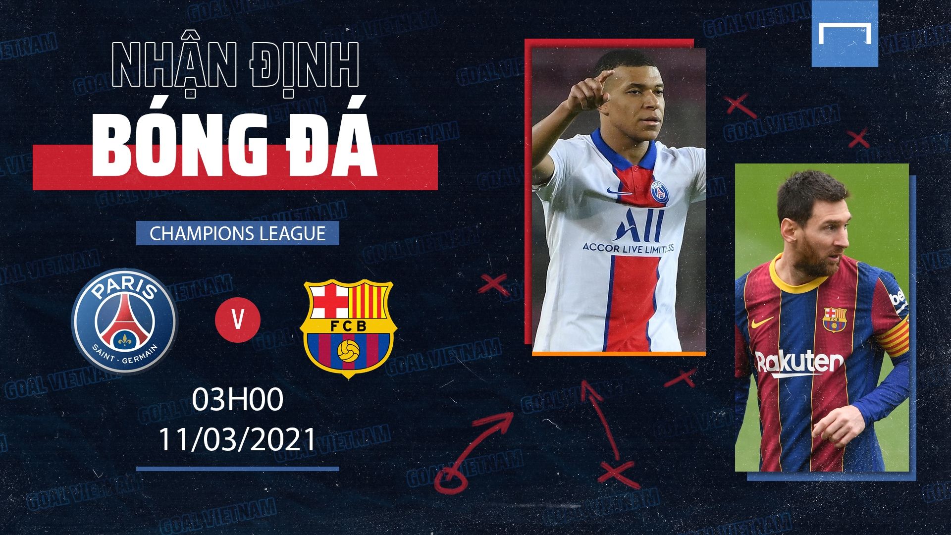 PSG Barcelona preview 1103 GOAL Vietnam