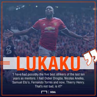 Romelu Lukaku Manchester United mentors Henry Torres Drogba