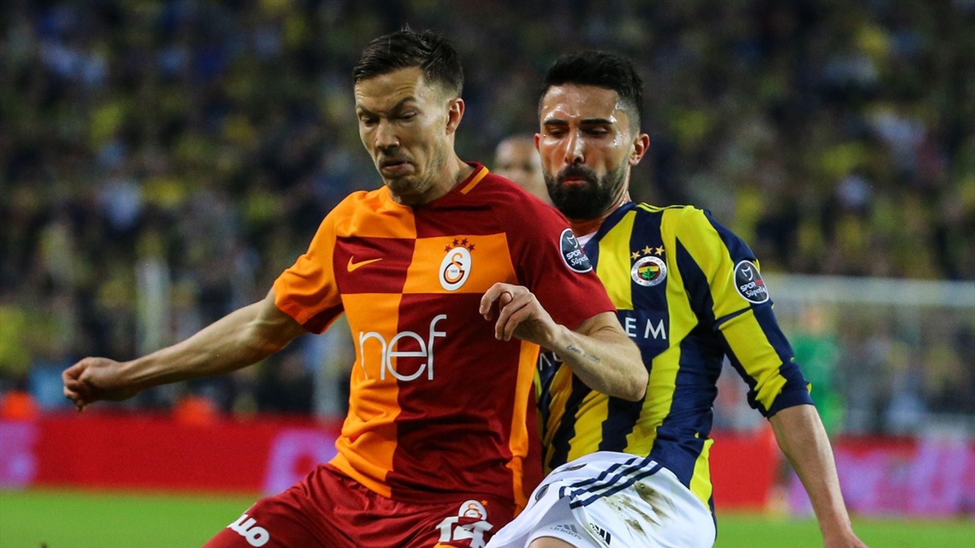 Martin Linnes Hasan Ali Kaldirim Fenerbahce Galatasaray 3172018