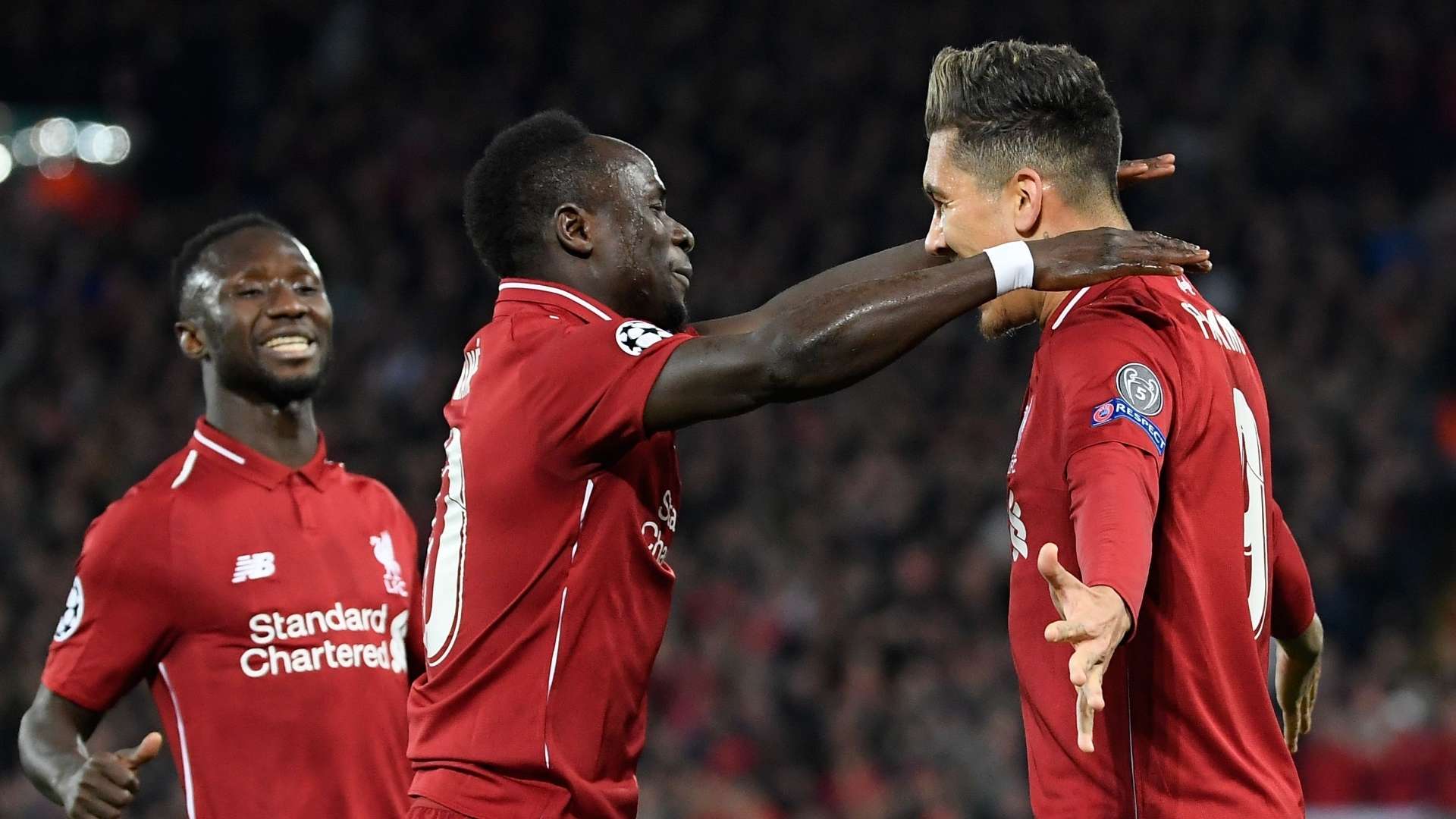 Naby Keita, Roberto Firmino, Sadio Mane, Liverpool vs Porto, UCL 2018-19