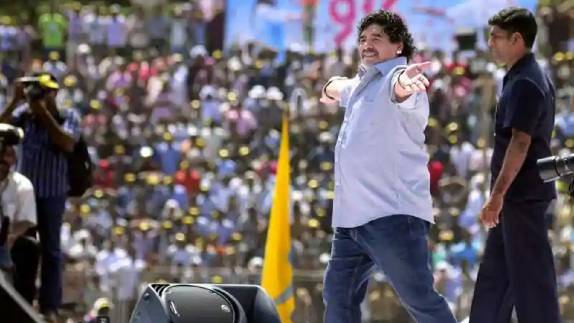 Diego Maradona in Kerala October 2012