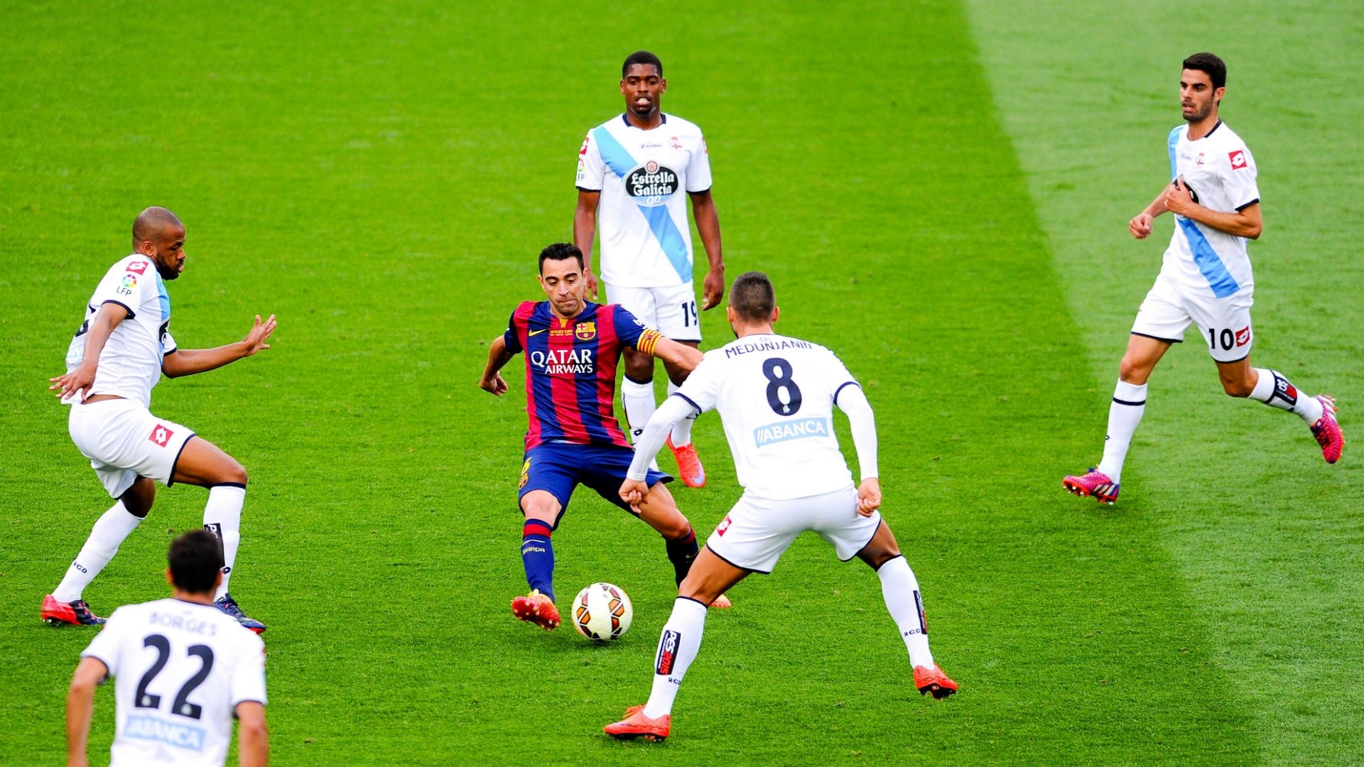 Xavi Barcelona Deportivo La Coruna