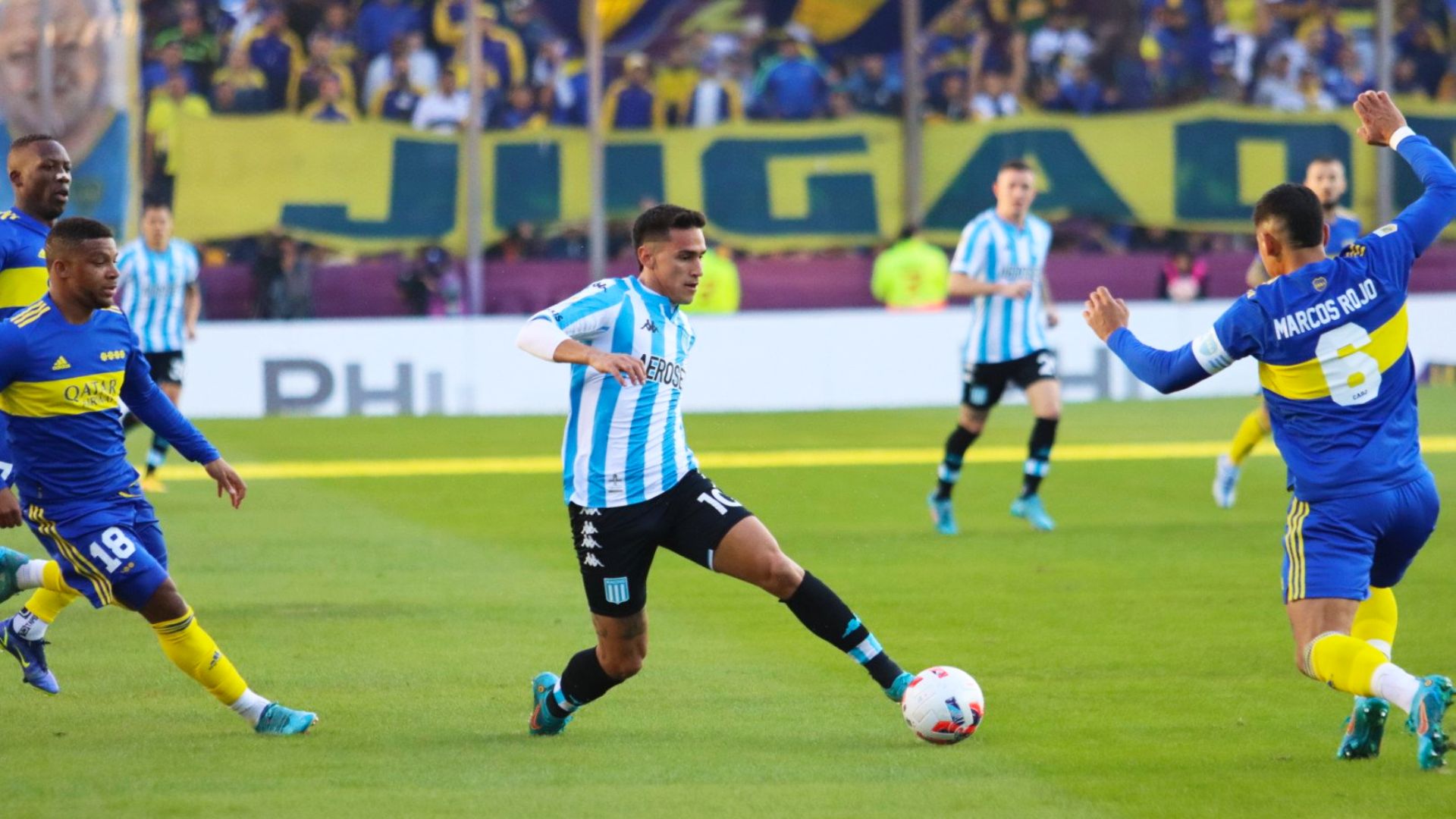 matias rojas racing boca copa de la liga 14052022