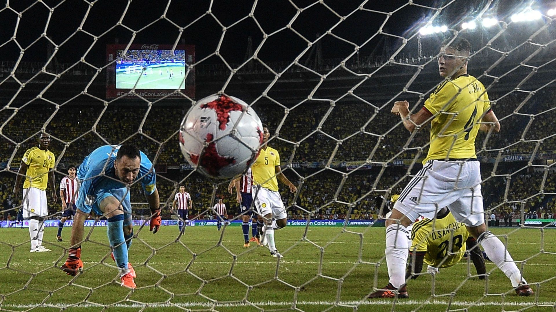 Colombia David Ospina Paraguay Eliminatorias