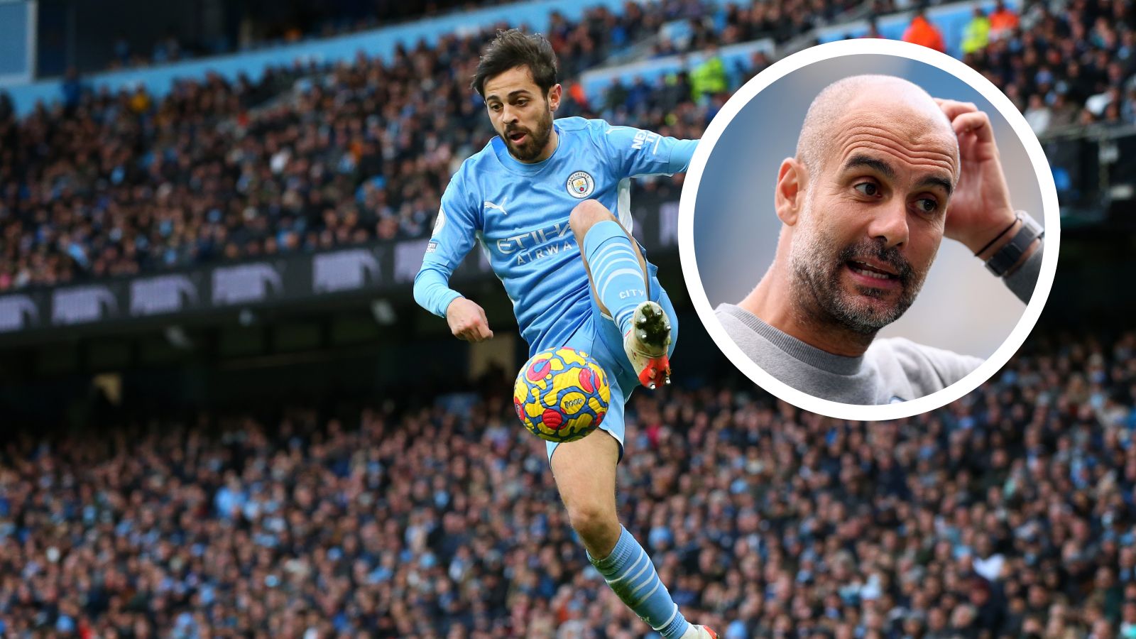 Bernardo Silva, Pep Guardiola GFX