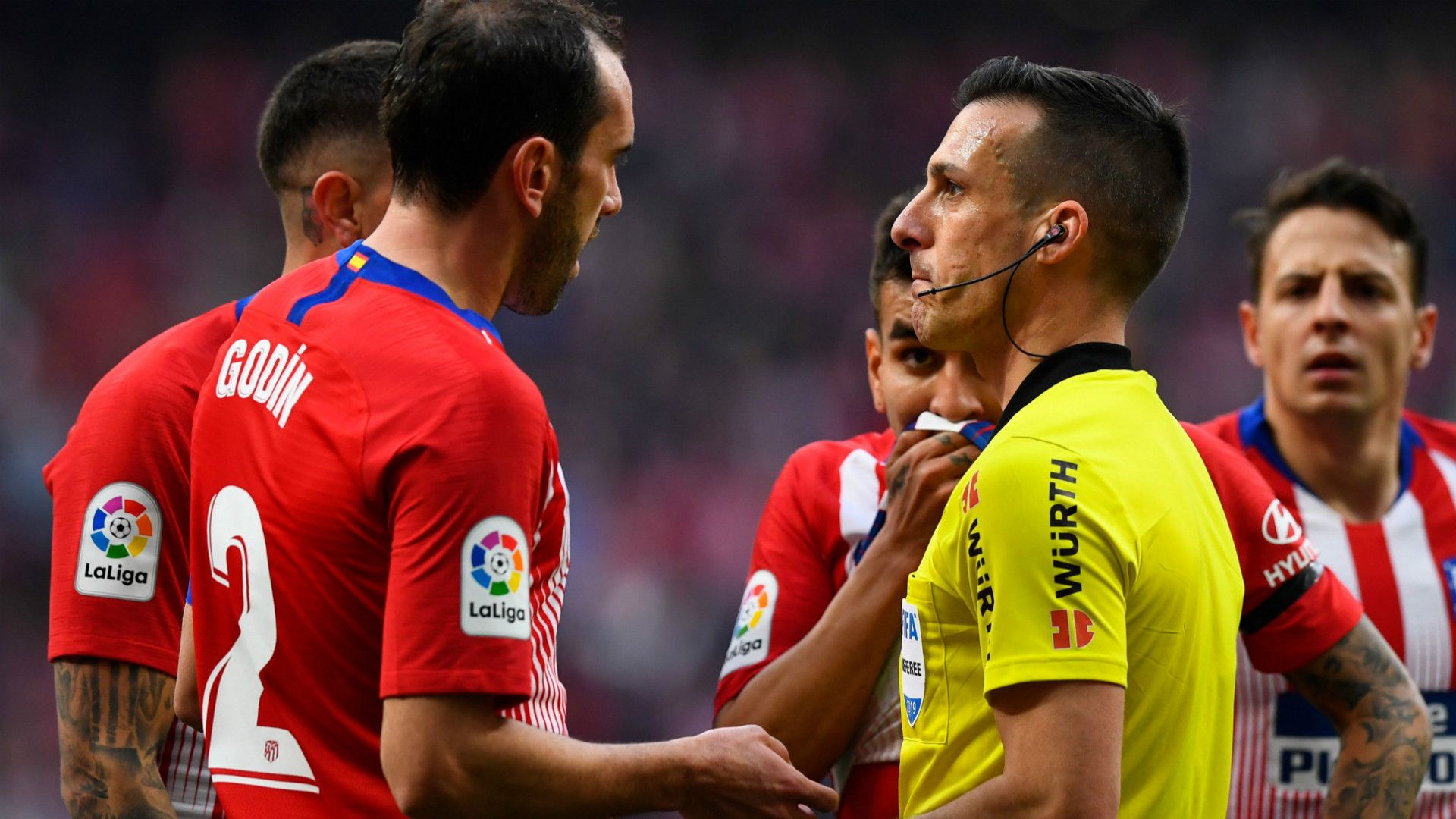 Godin Atletico Madrid Real Madrid LaLiga