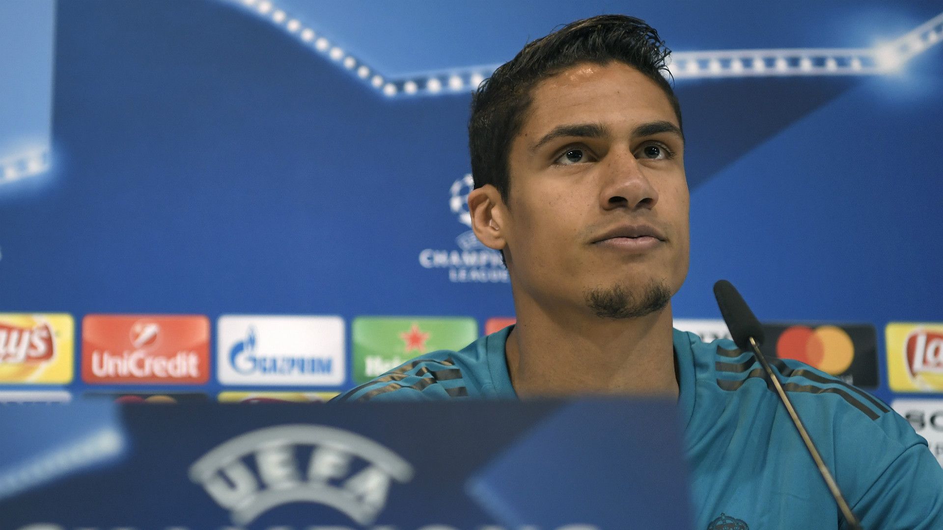 Raphael Varane Real Madrid Champions League press conference
