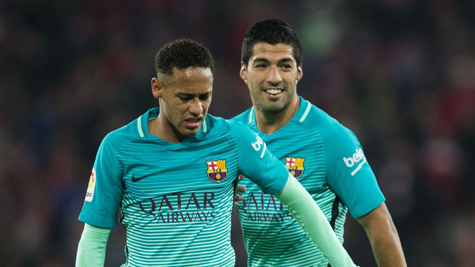 Neymar Luis Suarez Barcelona 05012017