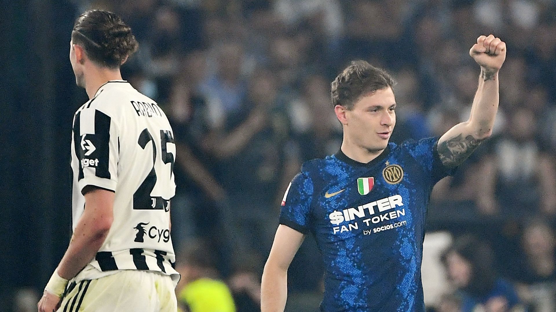 Nicolo Barella Inter Juventus