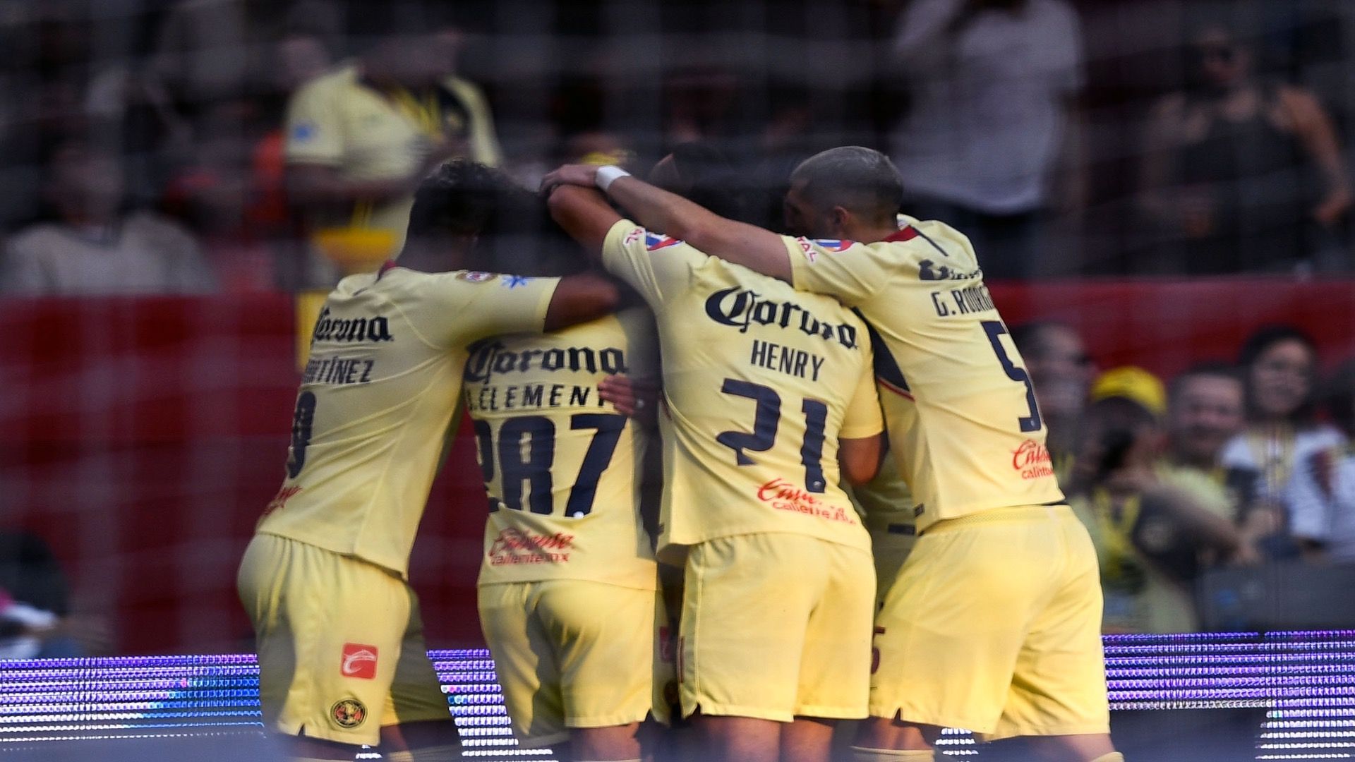 Festejo Gol América Querétaro Clausura 2019