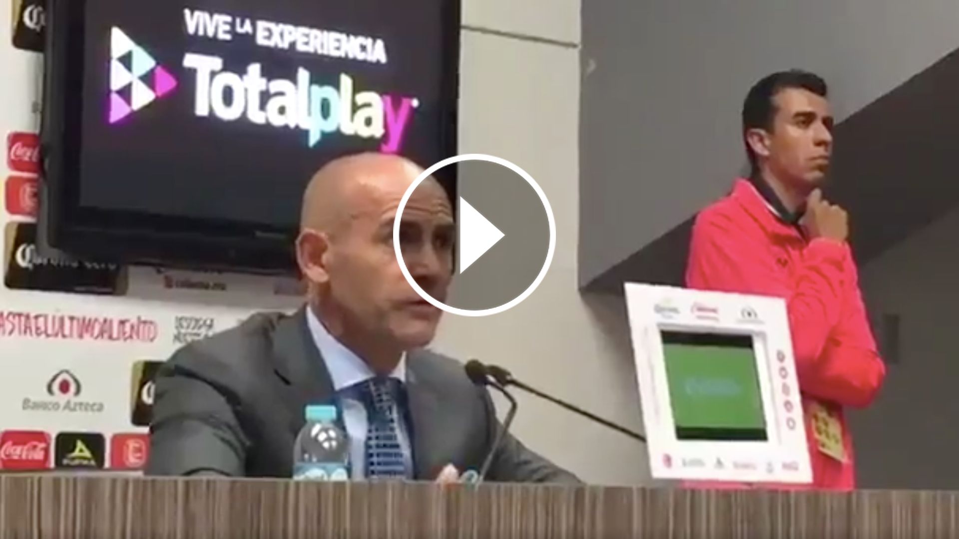 Video Paco Jemez Cruz Azul