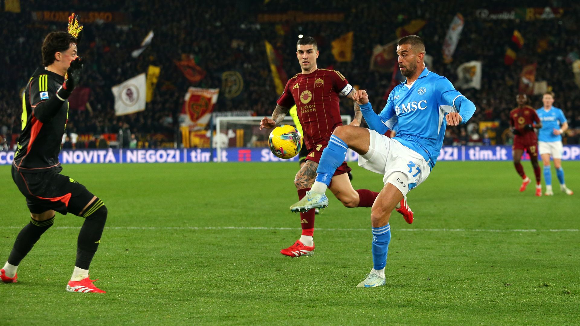 Spinazzola Roma Napoli Serie A