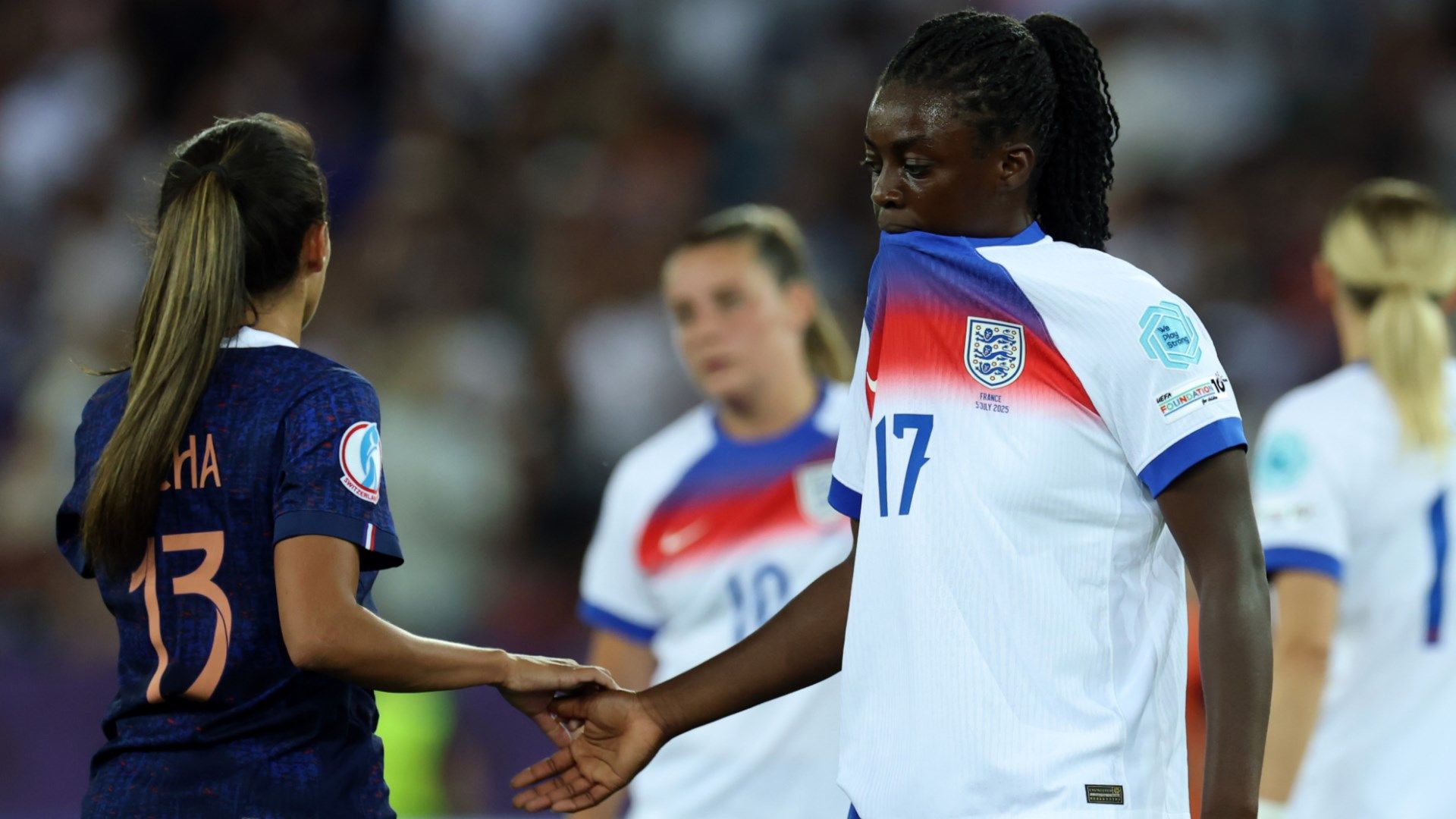 Selma Bacha Michelle Agyemang France England Women 2025