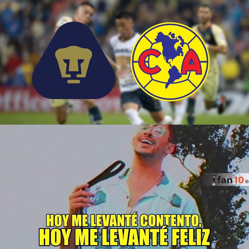 Memes Pumas vs América