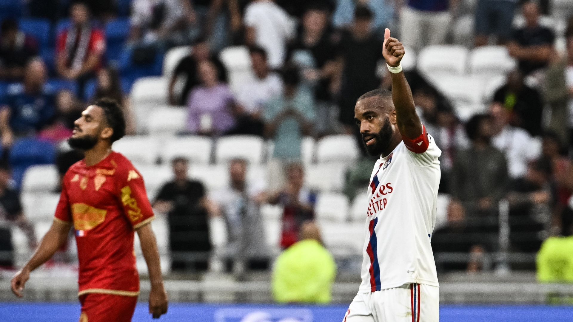 OL Lyon Angers SCO 5-0 Lacazette