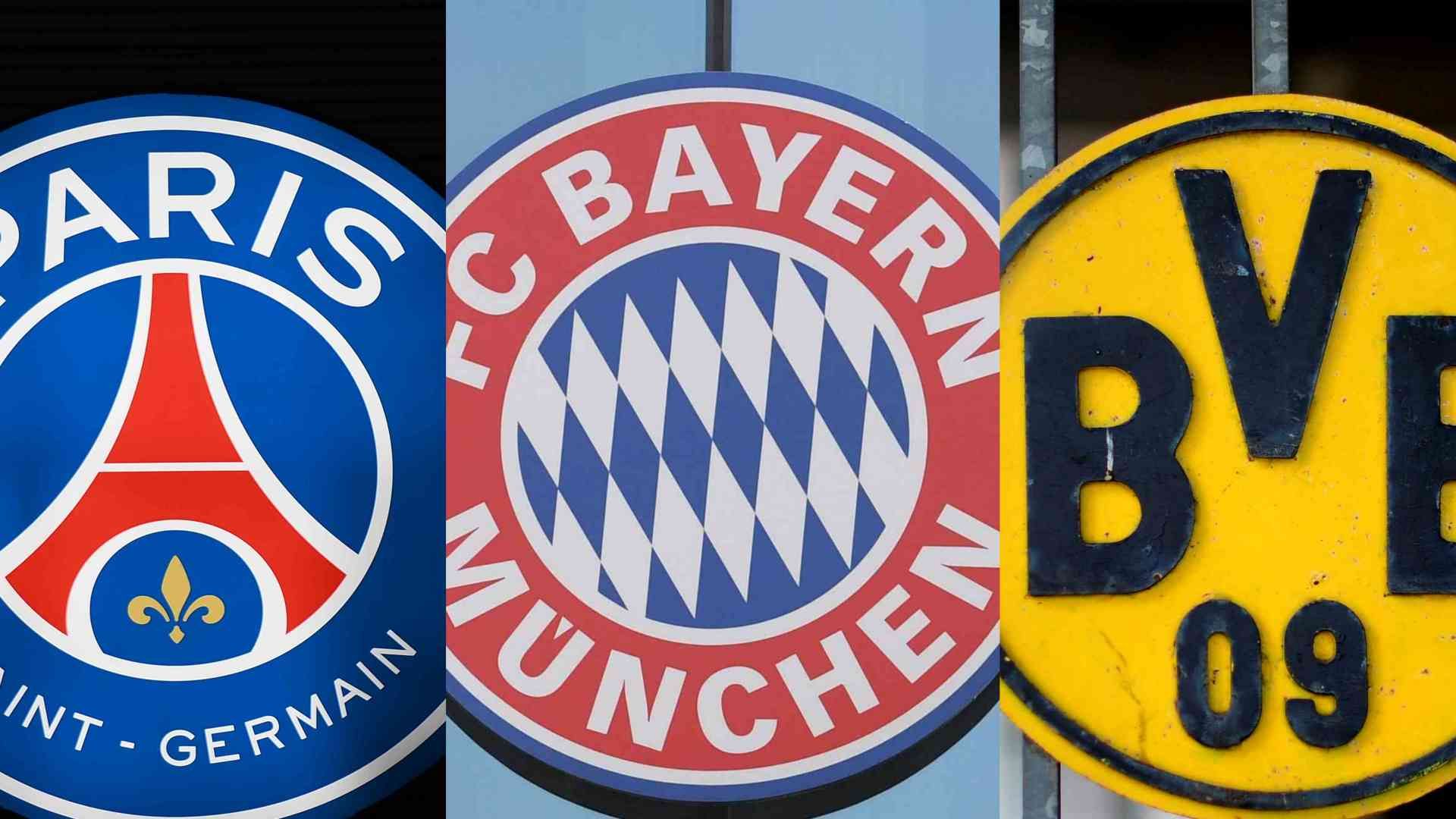 PSG Bayern Dortmund