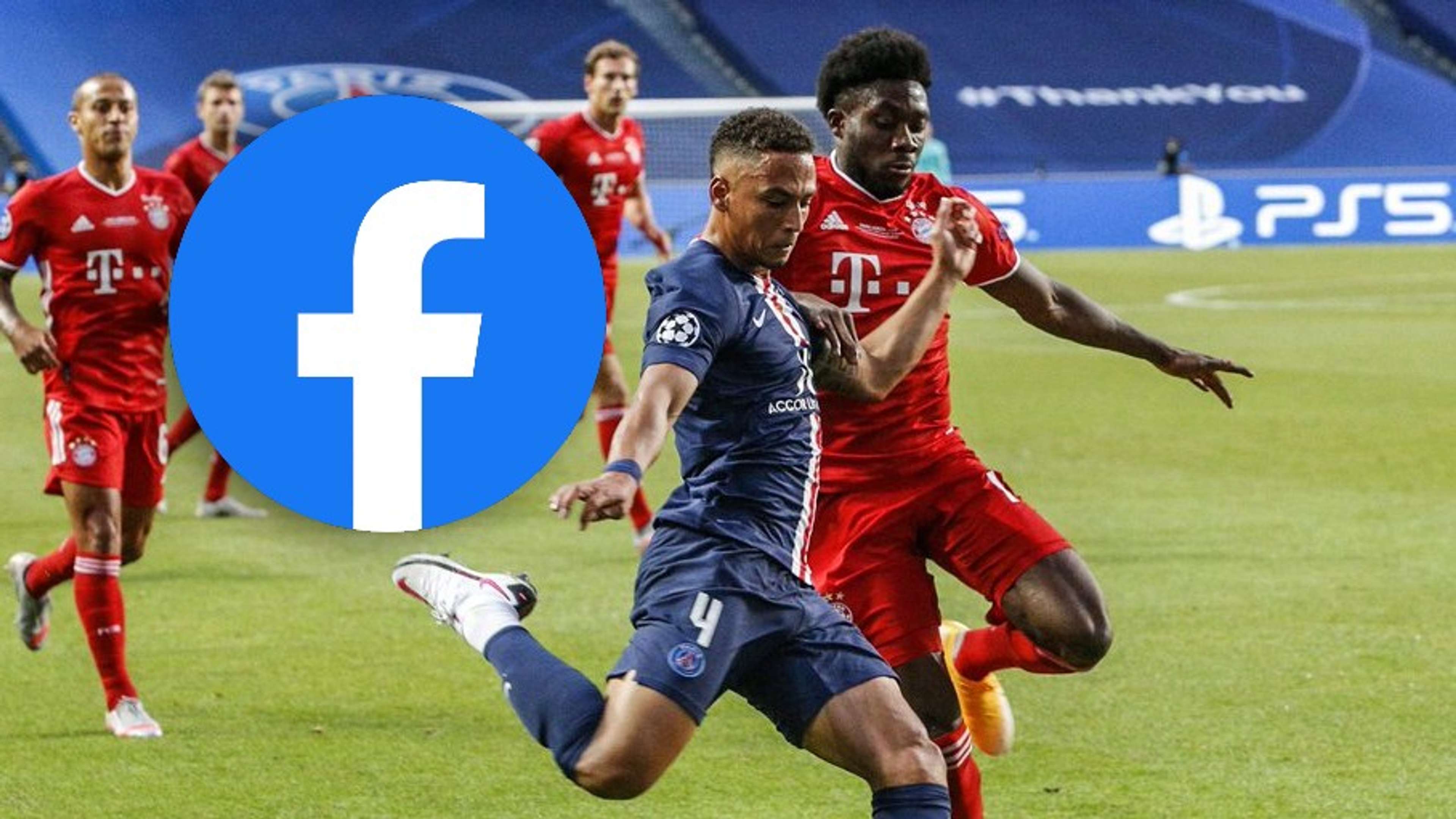 GFX Facebook PSG Bayern recorde audiência