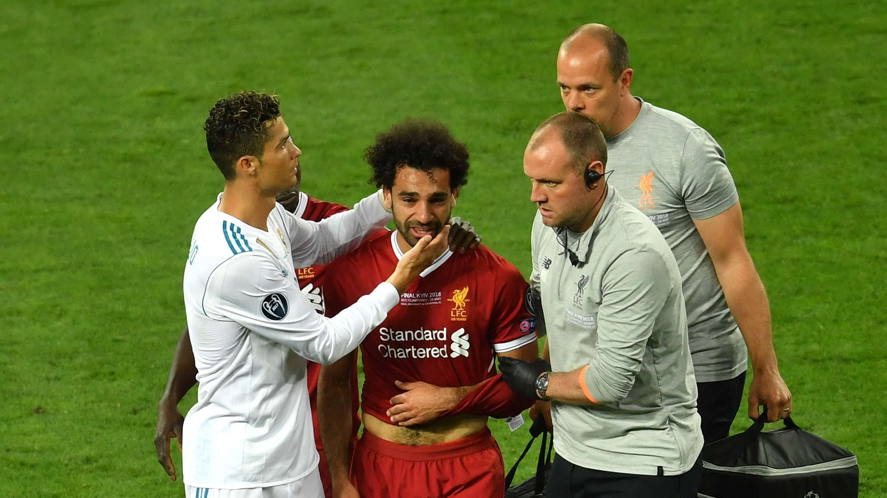 Cristiano Ronaldo Real Madrid Mohamed Salah Liverpool Champions League 2018